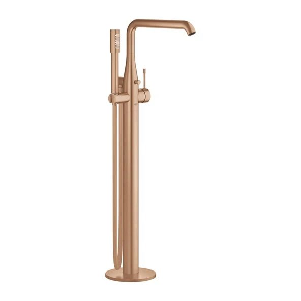 Grohe Essence Yerden Küvet Bataryası Brushed Warm Sunset - 23491Dl1