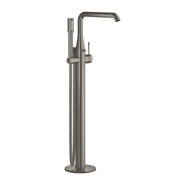 Grohe Essence Yerden Küvet Bataryası Brushed Hard Graphite - 23491Al1