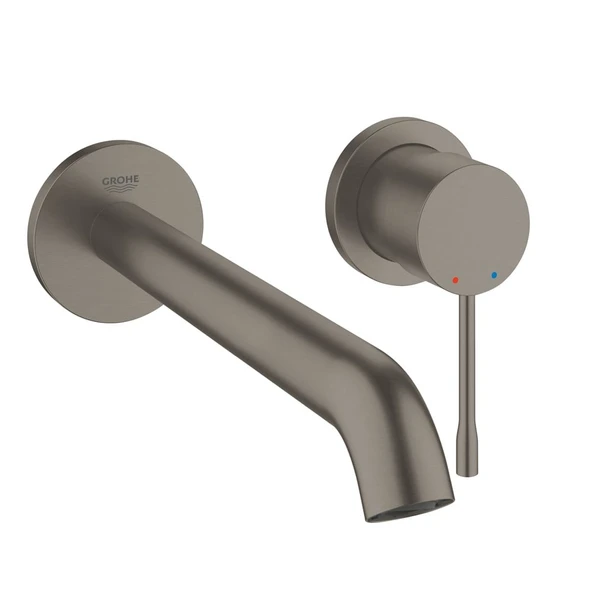 Grohe Essence İki Delikli Lavabo Bataryası L-Boyut Brushed Hard Graphite - 19967Al1