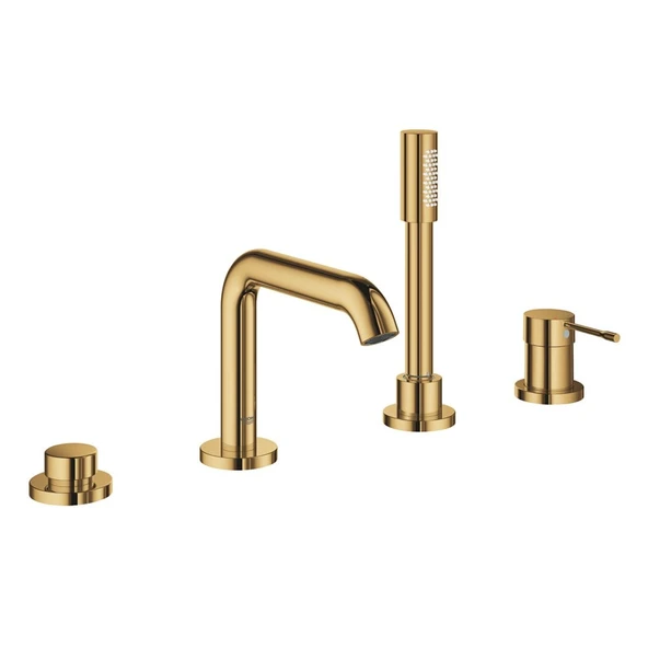 Grohe Essence Dört Delikli Küvet Bataryası Cool Sunrise - 19578Gl1
