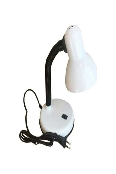 YL86-1001 Noas Berlin Spiralli Masa Lambası Beyaz Anahtarlı - 2