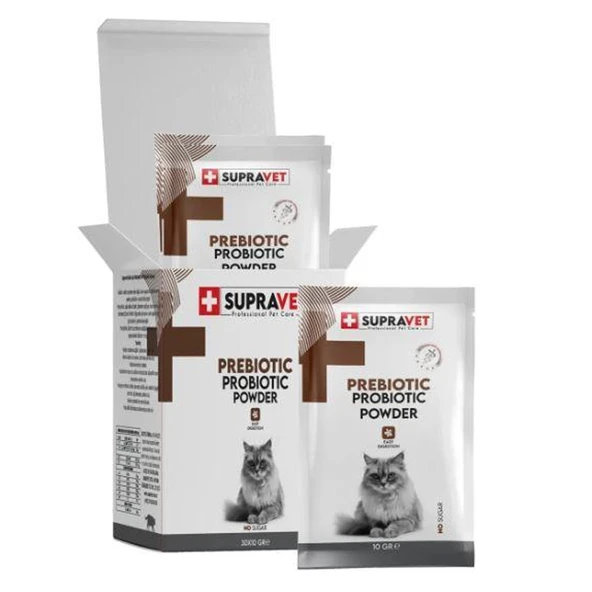 Supravet Probiyotik Kedi Bağışıklık Güçlendirici 1 Şase