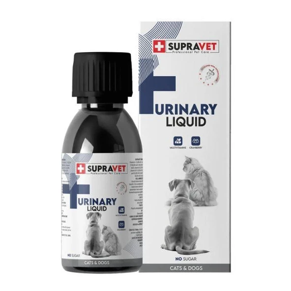 Supravet Urinary Kedi ve Köpek İdrar Sağlığı Destekleyici 100 Ml