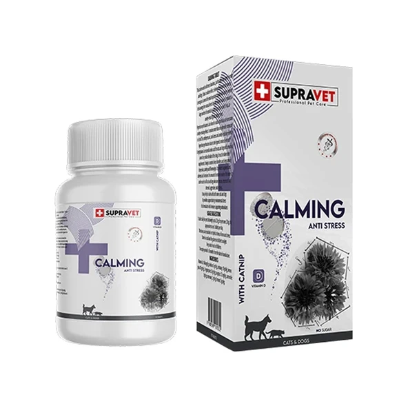 Supravet Calming Kedi Köpek Antistress Tablet 75 Tab