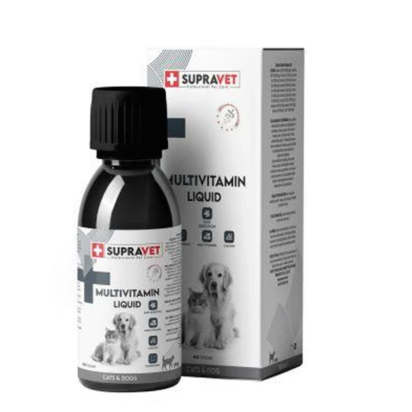 Supravet Multivitamin Kedi ve Köpek Damlası 100 Ml
