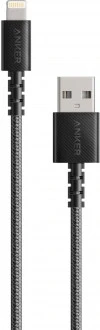 Anker PowerLine Select+ Apple Lightning 0.9m Naylon USB Kablo - Siyah - MFI Lisanslı - A8012 (Anker Türkiye Garantili)
