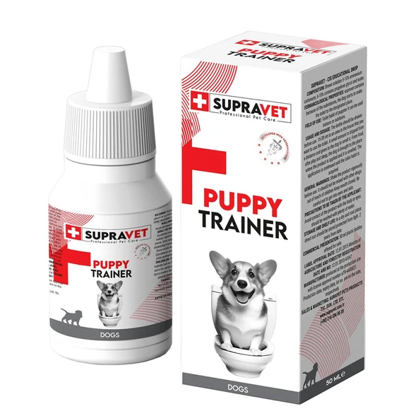 Supravet Puppy Trainer Köpek Tuvalet Eğitim Damlası 50 Ml