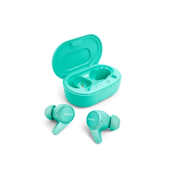 Philips TAT1207BL Gerçek Kablosuz Kulaklık (Ipx4) 6+12SA Bt 5.2 Mono Mod Mavi