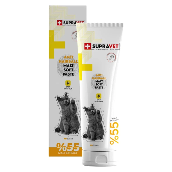 Supravet Anti Hairball Malt Paste 30 Gr