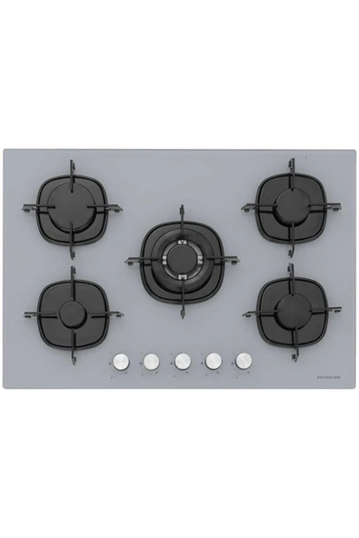 Silverline Gri Cam Ankastre Set 4'lü Paket 3457 - CS5365S01 Woklu - BO6503S01 - MW9018S02 Mikrodalga - Resim 3