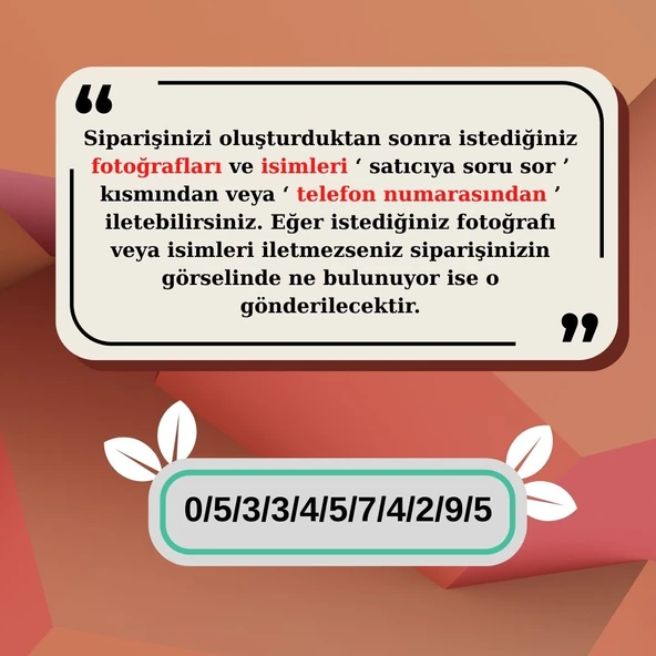 KİŞİYE ÖZEL TASARIM PREMİUM AFİLLİ ÇAY KAHVE KUPA BARDAK - 3