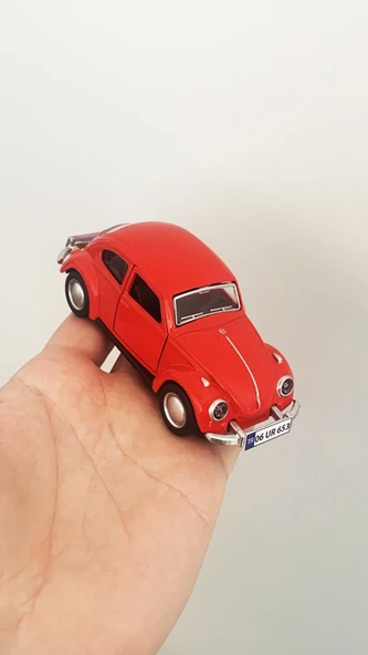 Kırmızı Vosvos Kİşiye Özel Plakalı - 7