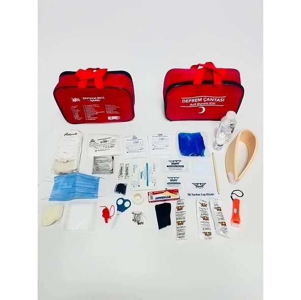 Deprem Çantası Afet Çantası Acil Durum Çantası