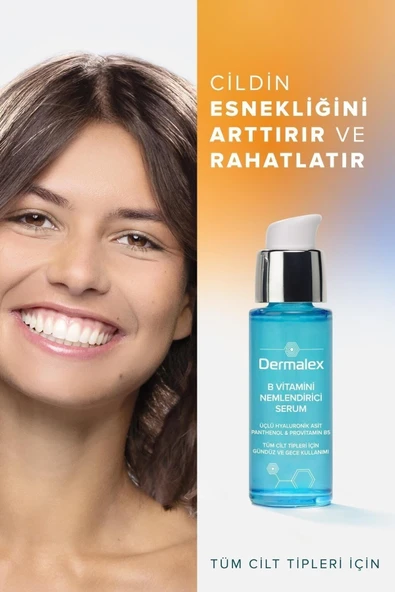 Dermalex B Vitamini Yoğun ve Uzun Süreli Nemlendirici Serum 30 ml