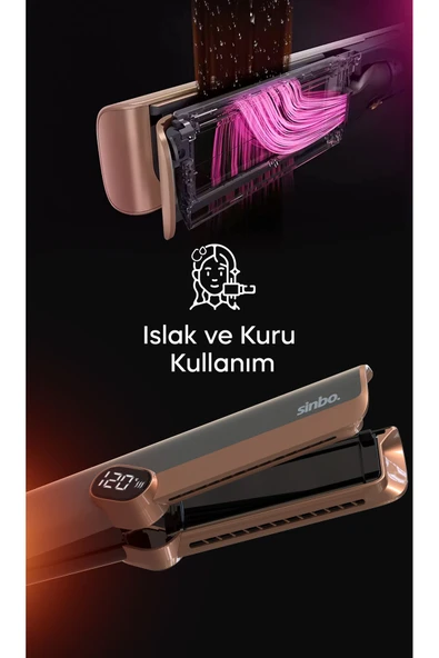 Sinbo AirFusion SHD-1735 Saç Düzleştirici - 7