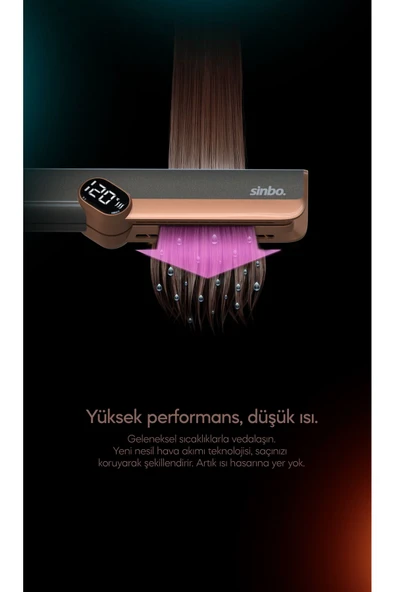 Sinbo AirFusion SHD-1735 Saç Düzleştirici - 8
