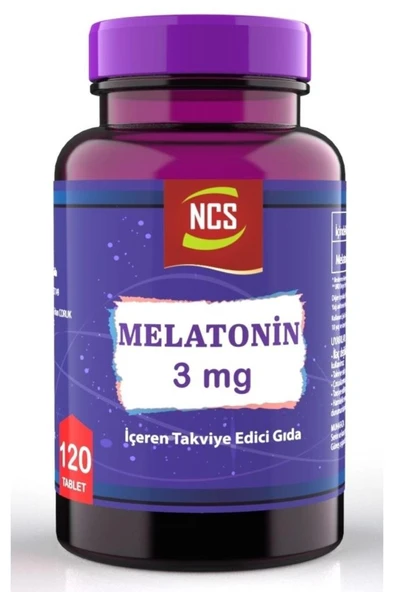 Melatoninn 3 Mg 120 Tablet Melatonin