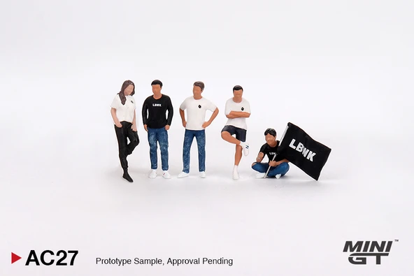 Mini GT AC27 Figurine: Team Liberty Walk