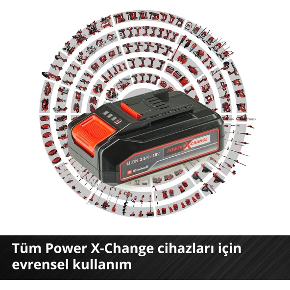 Einhell 18V 2,5Ah PXC Starter Kit PXC Başlangıç Kiti - 4512097 - 4