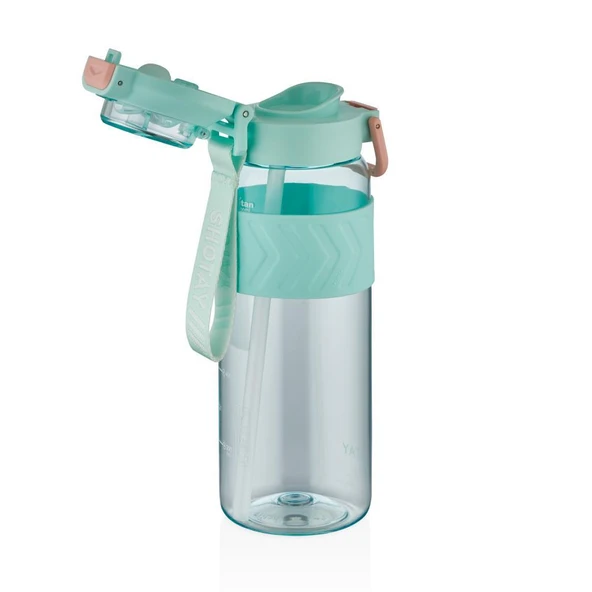 Shotay Direction Su Matarası Tritan Turkuaz 1000Ml - Resim 2