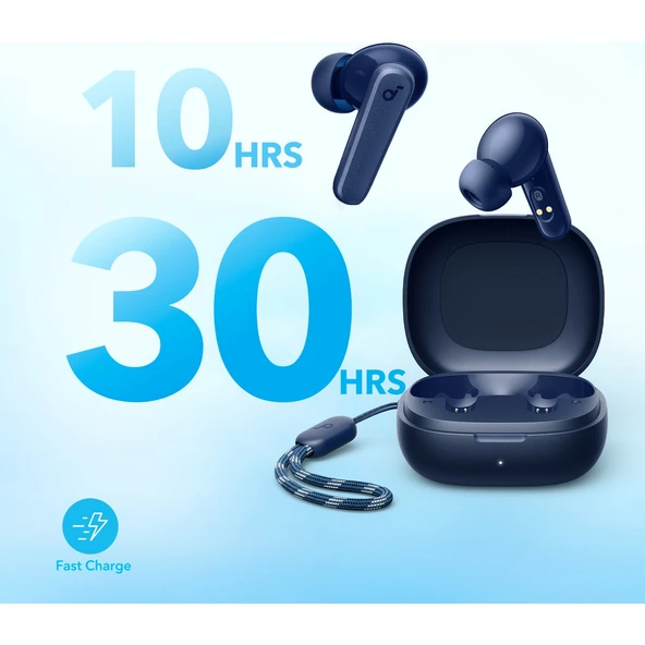 Soundcore R50i TWS Bluetooth Kablosuz Kulaklık Mavi - IOS ve Android Uyumlu - A3949 (Anker Türkiye Garantili) - 3