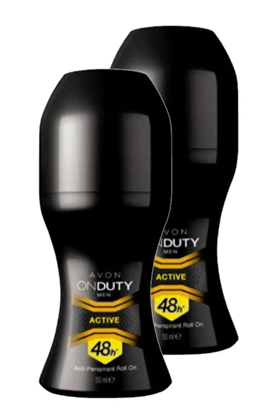 Avon OnDuty Active Erkek Rollon 50 Ml. İkili Set