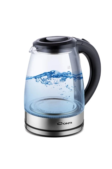 CONTİ Conti CK-255 Serene Cam Kettle