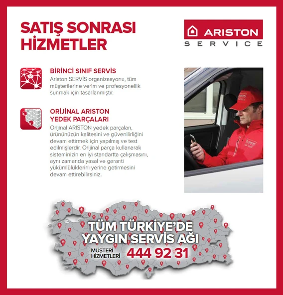 Ariston Andris Lux 15 Lt Tezgah Altı Termosifon (Montaj HARİÇ) - 3