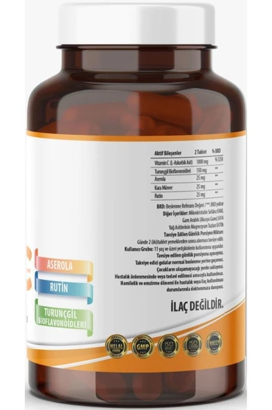 Ncs Ester C Vitamini 1000 Mg Kara Mürver Vitamin C 60 Tablet - 2