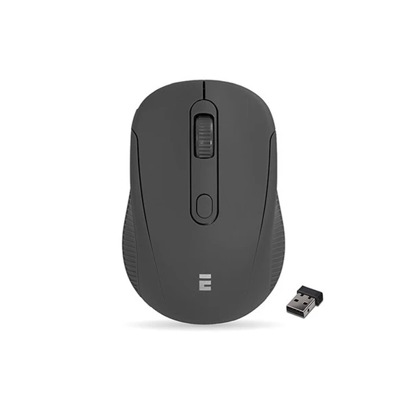 Everest SM-300 Usb Siyah 4D Optik Süper Sessiz Alkalin Pil Kablosuz Mouse - 1