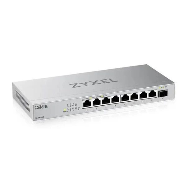 ZYXEL 8port XMG-108 2.5 Gigabit-1-SFP 10GbE Yönetilemez Switch Metal ürün görseli