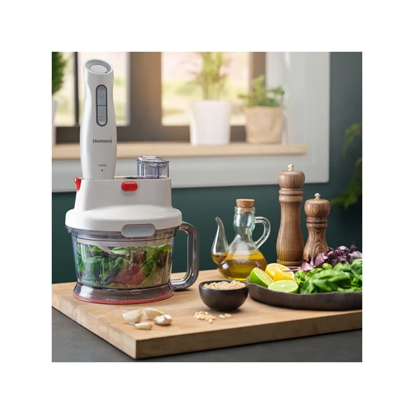 Homend Functional 2804H Mutfak Robotu - Krem - 3