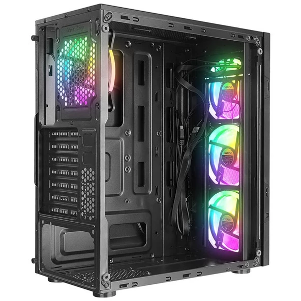 EVEREST CREST V1 4-FANLI GAMING MID-TOWER PC KASASI - 3
