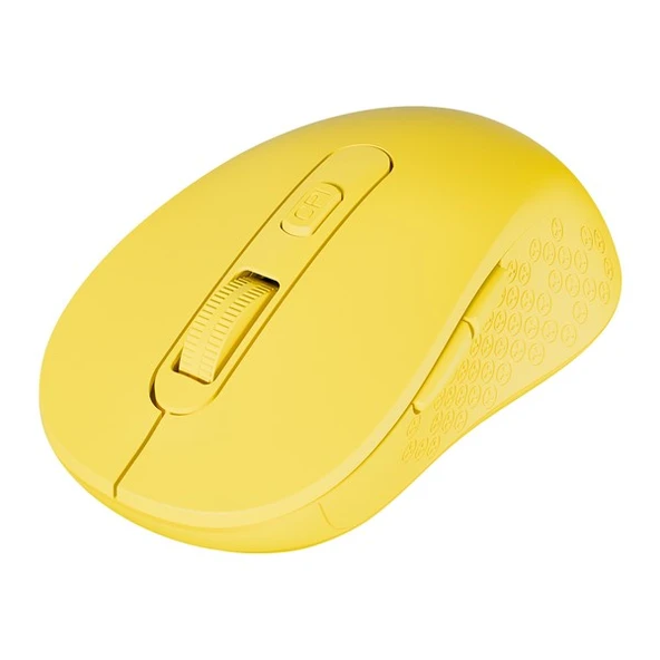 Everest SM-BT08 Usb Sarı 2in1 Bluetooth ve 2.4GHz Kablosuz Mouse - Resim 2