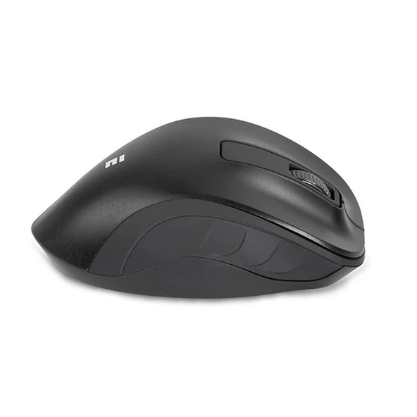 EVEREST SM-360 Usb Siyah 3D Optik Süper Sessiz Alkalin Pil Kablosuz Mouse - Resim 4