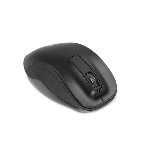 EVEREST SM-360 Usb Siyah 3D Optik Süper Sessiz Alkalin Pil Kablosuz Mouse - Resim 2