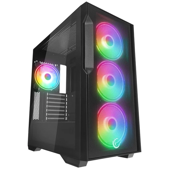 RAMPAGE CRUISER V1 4-14CM ARB FANLI GAMING E-ATX PC KASASI ürün görseli