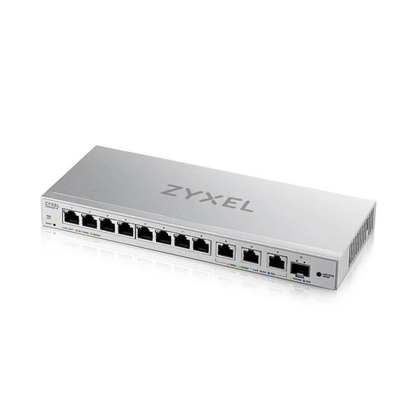 ZYXEL 12port XGS1250-12 v5 8port GIGABIT 3port 10GbE-1-SFP 10GGbE YÖNETİLEBİLİR SWITCH - Resim 2