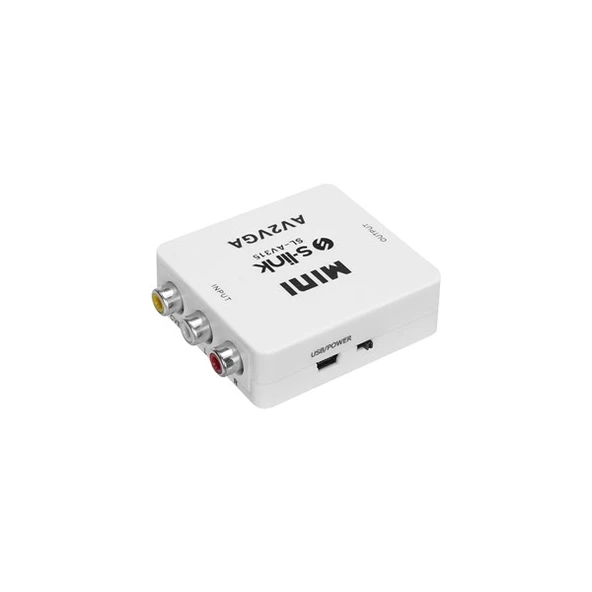 S-LINK SL-AV315 VIDEO-VGA Çevirici Adaptör - 2