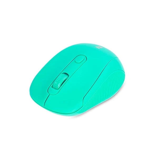 Everest SM-300 Usb Yeşil 4D Optik Süper Sessiz Alkalin Pil Kablosuz Mouse - Resim 2