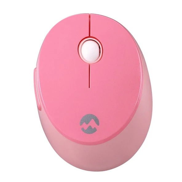 EVEREST Q TR ROUND KM-6282 Renkli Tuşlu Pembe Kablosuz Multimedia Klavye + Mouse Set - Resim 5