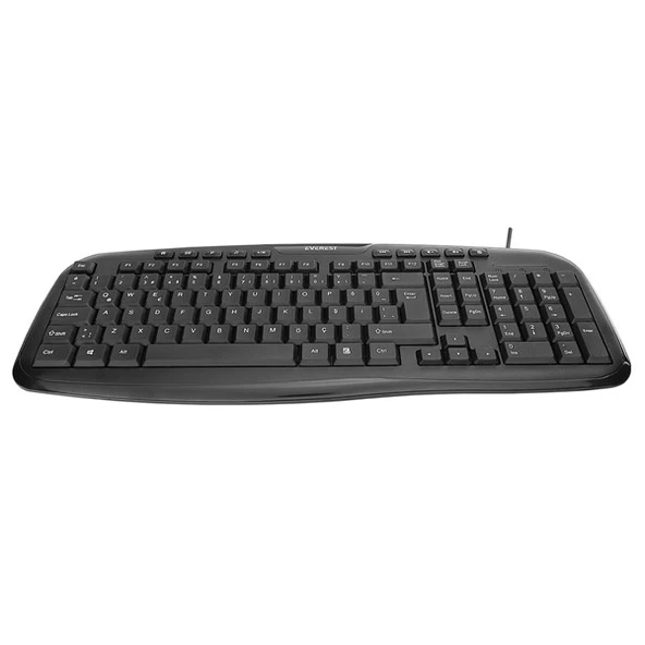 Everest UN-795 Siyah Usb Q Multimedia Klavye + Mouse Set - 4