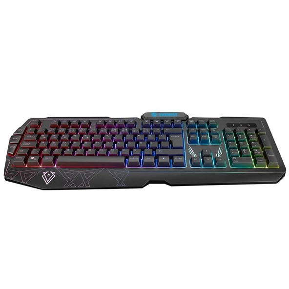 EVEREST KB-GX61 FORMULA USB RGB Aydınlatmalı 3 Makro Tuşlu Bilek Destekli Gaming Oyuncu Klavyesi - Resim 4