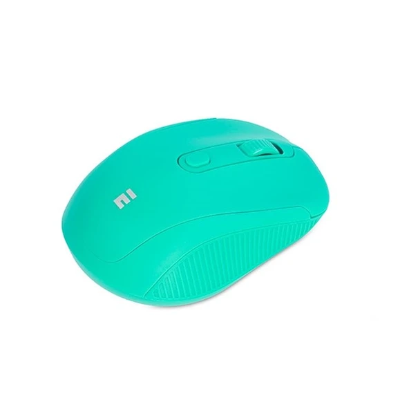 Everest SM-300 Usb Yeşil 4D Optik Süper Sessiz Alkalin Pil Kablosuz Mouse - Resim 3