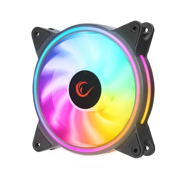 RAMPAGE COOLWIND F3 ARGB Fan + Kumanda 1200RPM Gaming Oyuncu Kasa Fan Kiti 3-lü paket - Resim 2