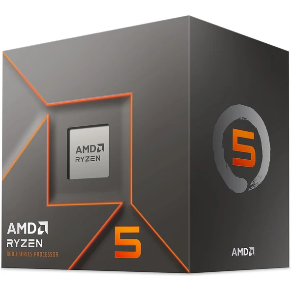 AMD Ryzen 5 8400F 4.2GHz AM5 16MB Cache 65W Box İşlemci