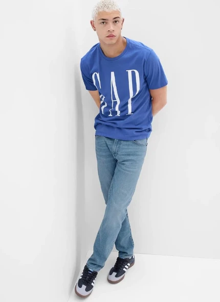 Gap V-Straıght Jeans Düz Kalıp Erkek Kot Pantolon