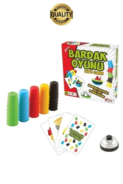 Eğitici Renk Bardak Eşleştirme Zeka Beceri Oyunu Hızlı Zili Çal Yetenek ve Grup Aktivitesi Özel Gün - 2