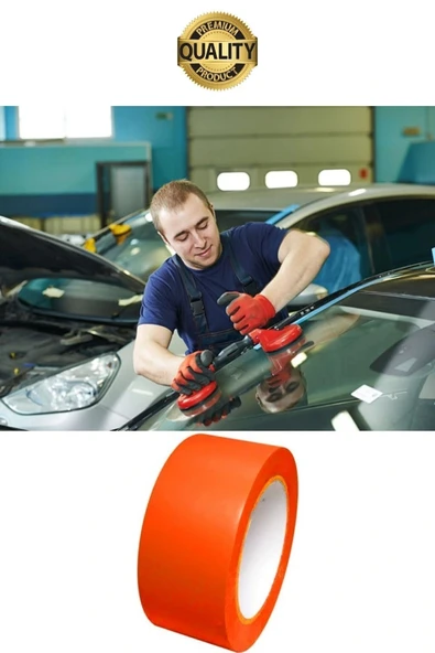 10 Adet İz Bırakmaz 50mmx30mt Araba Montaj Bandı Oto Araç Sabitleme Bant Ekstra Güçlü Suya Dayanıklı - Resim 5
