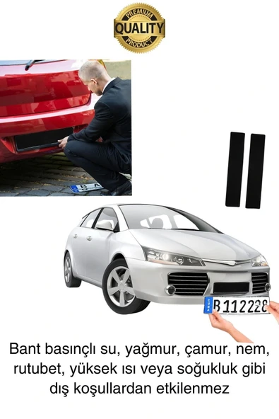Ekstra Güçlü Suya Dayanıklı Çift Taraflı Otomobil Motosiklet Kamyon Plaka Yapıştırma Montaj Bandı - 3
